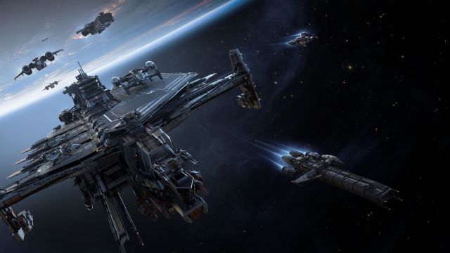 star space station freedom wallpaper